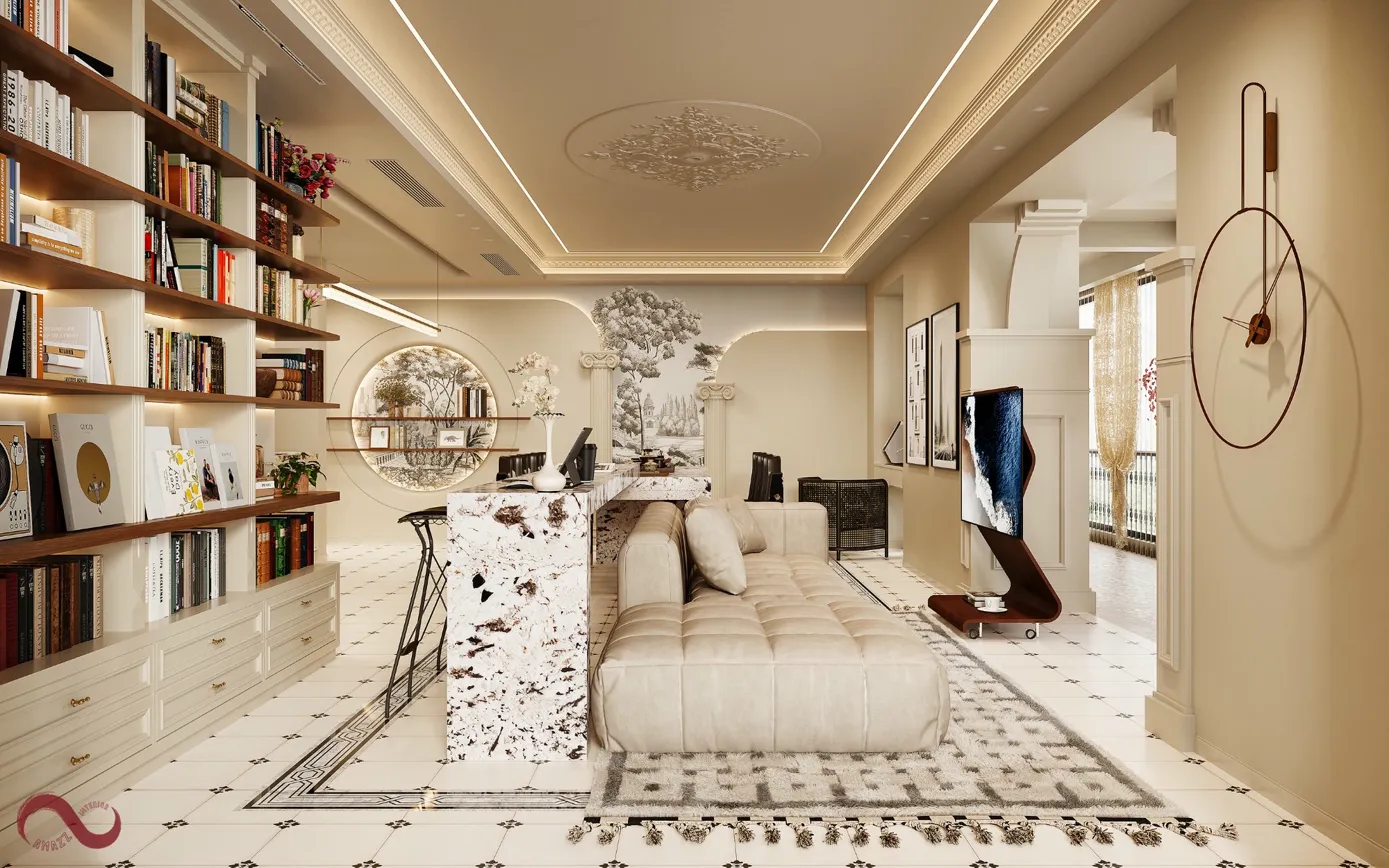 Changzhou — Xinghe Lanyuewan Living Room