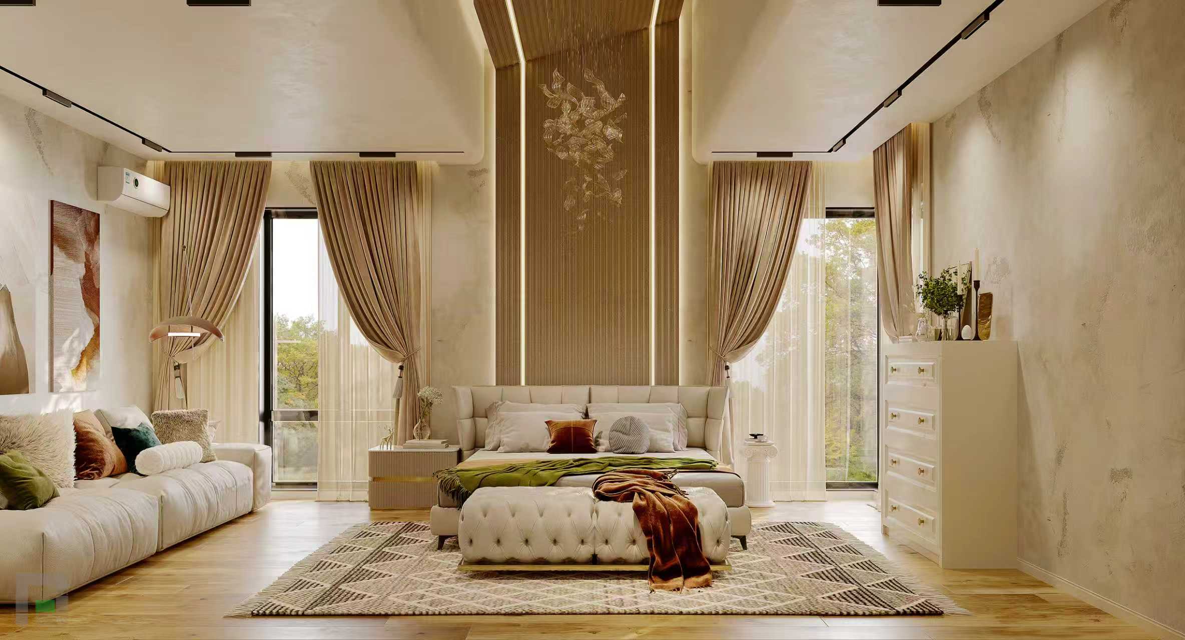 Shanghai Vanke Yannan Garden — Primary Bedroom