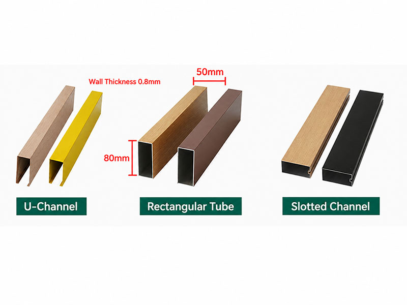 Kangbeier - Aluminum Baffle Ceiling - Laminated Aluminum Baffle Ceiling 3
