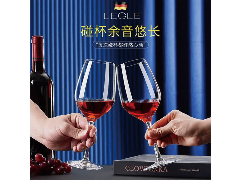 德国进口水晶玻璃杯红酒杯醒酒器套装家用高档轻奢高脚杯葡萄酒杯 4