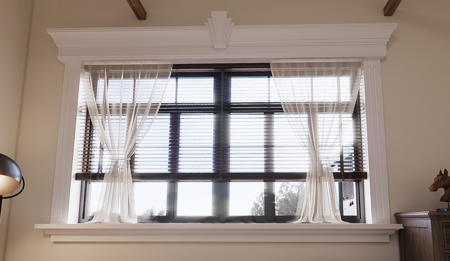 Crown Molding - Custom Gypsum Window Casing Trim