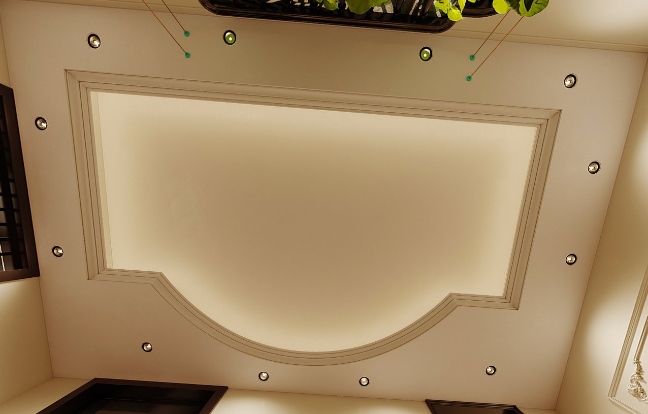 Curved Ceiling - Simple Curved Arc