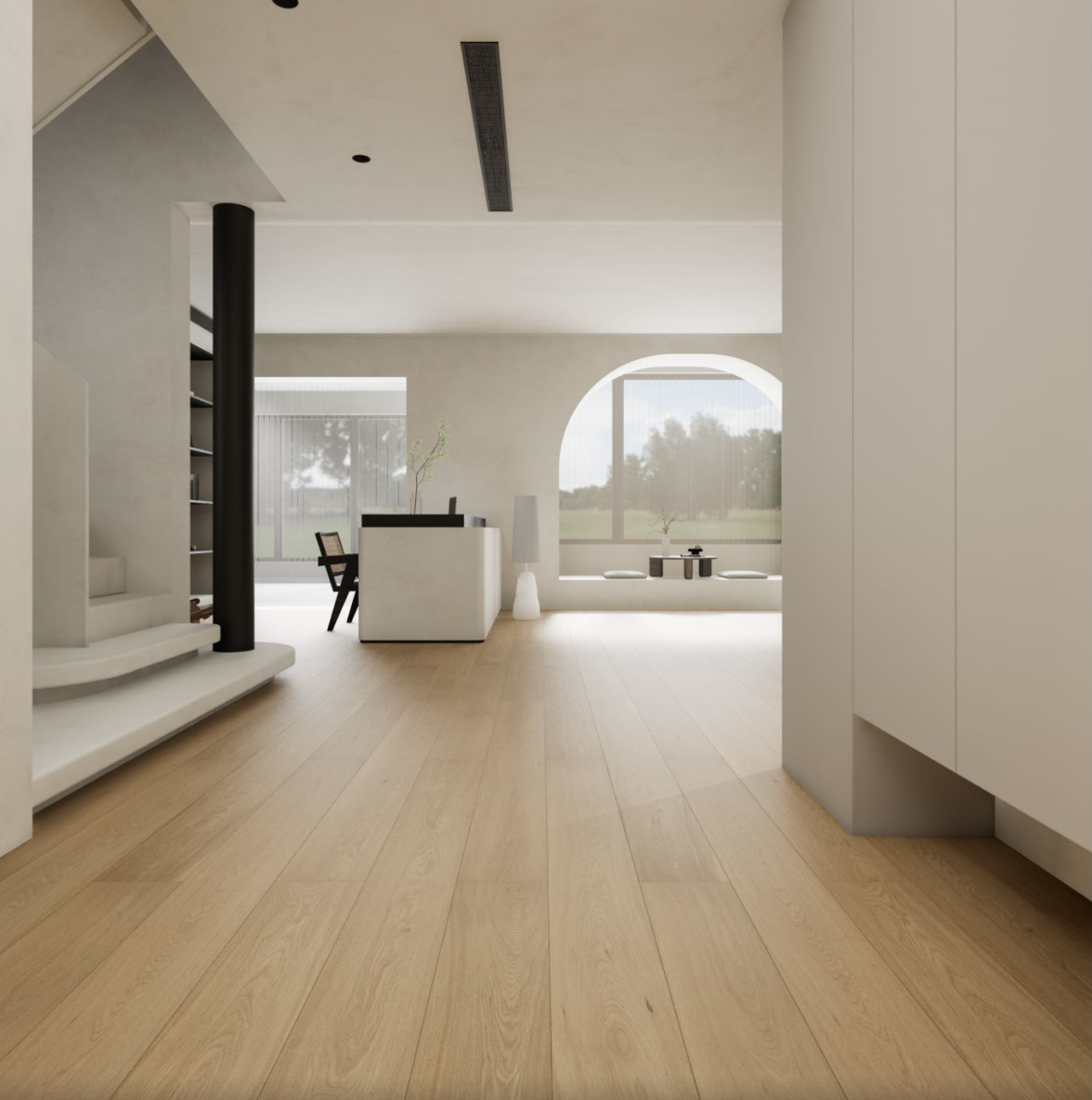 Muchenyipin - Imported All-Birch-Base Russian Oak Natural 1900x190 Large Plank Flooring