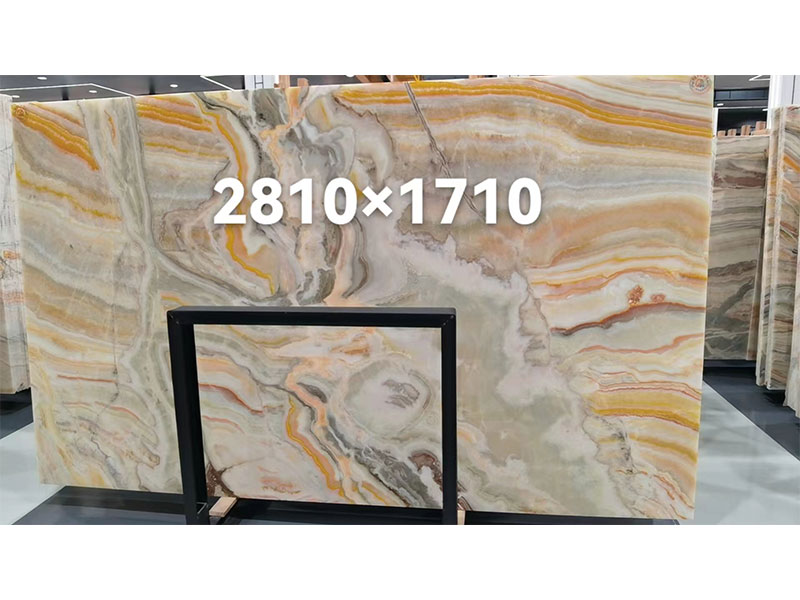 Panlong Stone - Natural Marble Four-Season Pink / Yellow Jade Stone