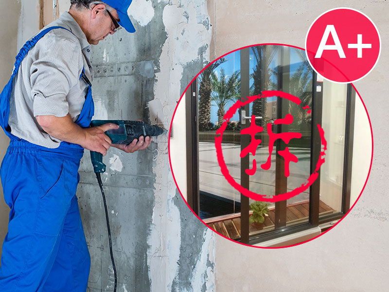 Prep - Demolition Works - Panda A-Level Glass Partition Removal