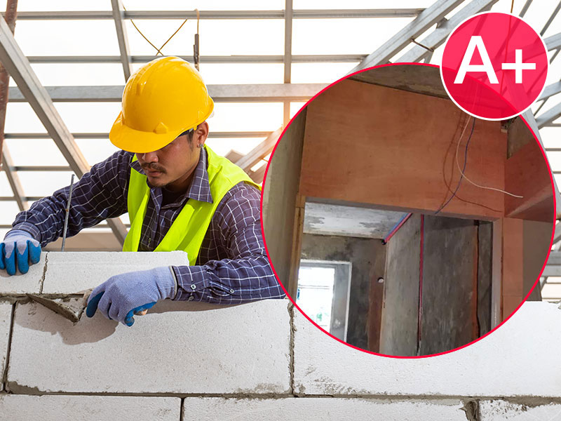 Prep - Masonry Works - Panda A-Level Door Header Rebuild