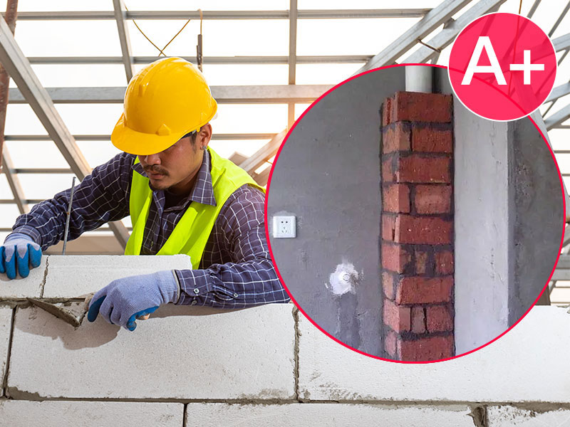 Prep - Masonry Works - Panda A-Level Pipe Cladding
