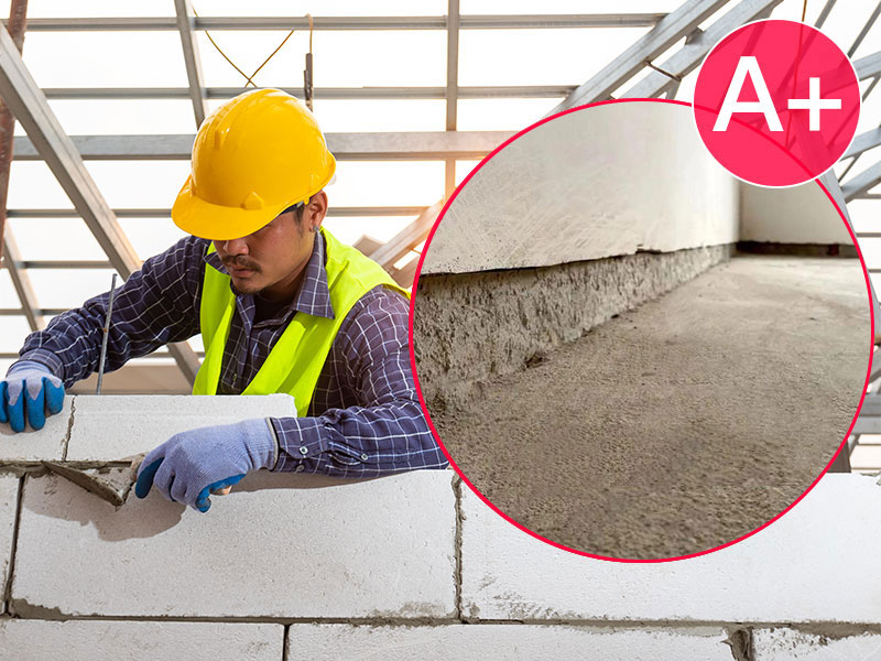 Prep - Masonry Works - Panda A-Level Wall Chasing for Flush Baseboard