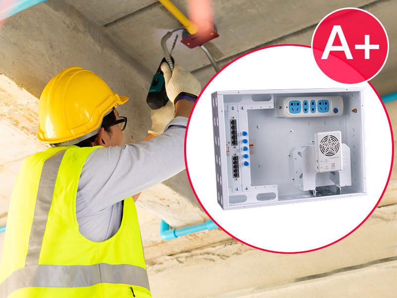 Hard-Finish - Concealed Works - Panda A-Level Low-Voltage Box Installation Labor