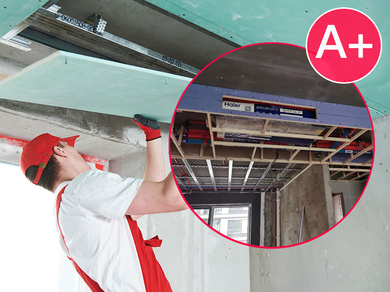 Hard-Finish - Carpentry Works - Panda A-Level AC Vent Custom Reinforcement