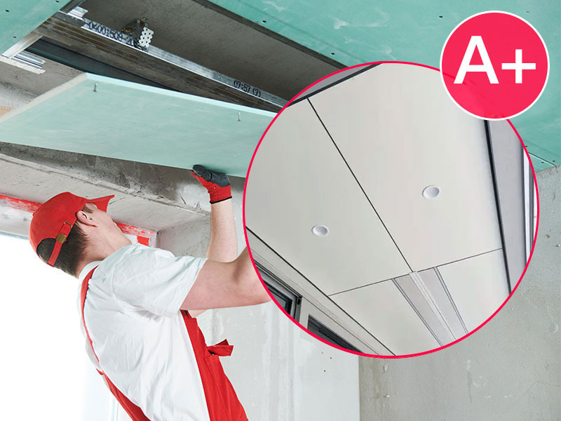 Hard-Finish - Carpentry Works - Panda A-Level Aluminum Ceiling Panel (Standard)