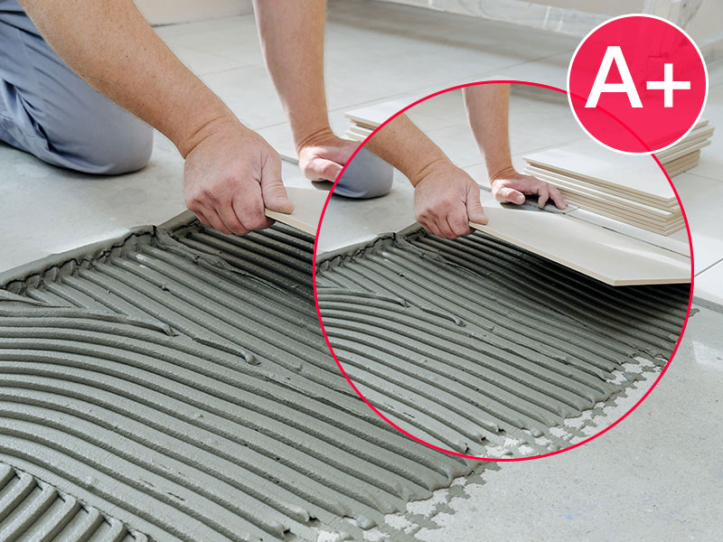 Hard-Finish - Tiling Works - Panda A-Level Tile Installation Service