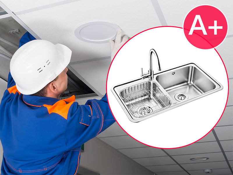Hard-Finish - Installation Works - Panda A-Level Kitchen Sink Faucet Installation