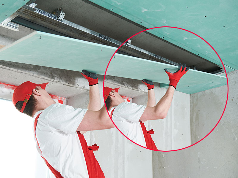 Ceiling Works - Gypsum Floating Ceiling Construction