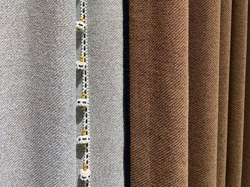 Green Orange Soft Furnishings - Curtain Banlan Premium Linen - Vintage Cotton-Linen Natural-Linen & Chenille Blend 2