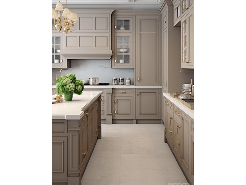 Molan Custom Cabinets - Thermofoil Door Custom Soft-Touch Film Cabinets 4