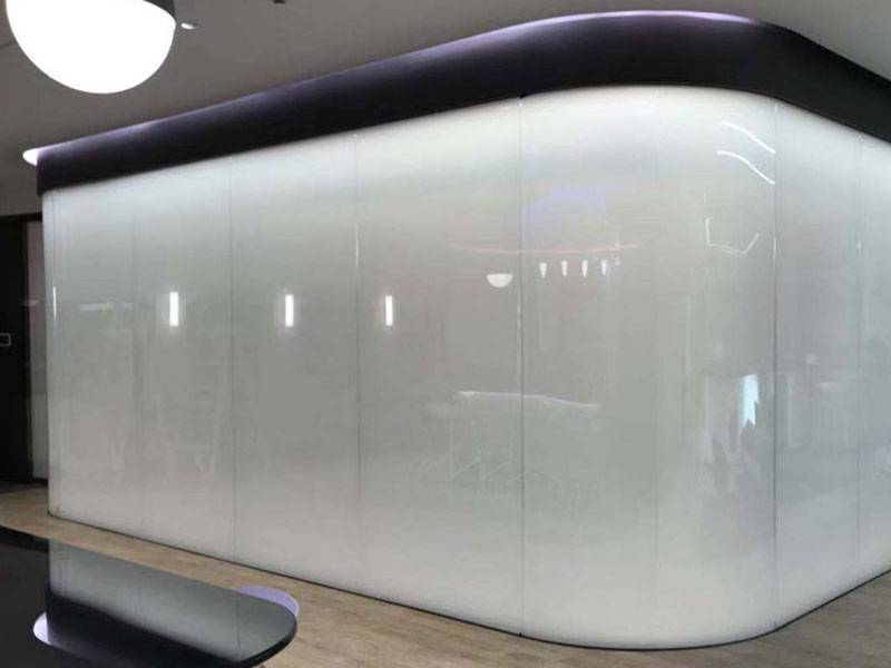 Fomobeisi Smart Film - Glass Partition / Curtain Wall Smart Film - High-Clarity Switchable Film