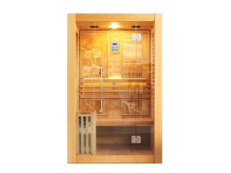 New 2-Person Traditional Sauna - Solid Wood Indoor 2