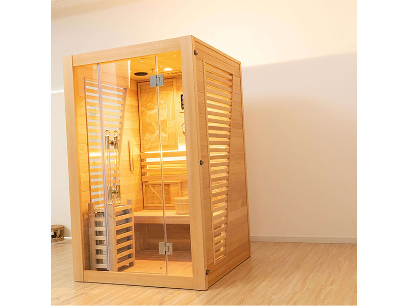 New 2-Person Traditional Sauna - Solid Wood Indoor 3