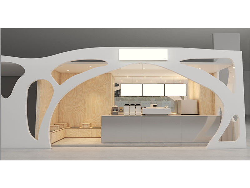 Custom Kitchen / Milk-Tea / Cafe Bar Counter - Stainless Steel Cabinet / Bar Cabinet
