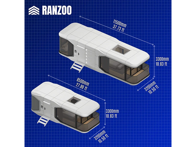 Future Modular Resort House - Container & Steel Materials for Hotels and Mobile Capsule Rooms 2