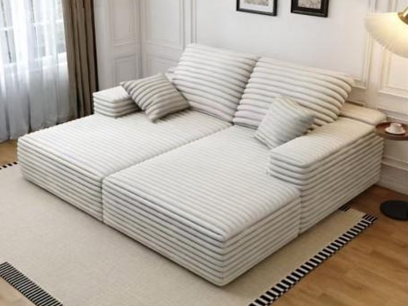Markor Wood - Wide-Stripe Sofa Bed CO-13