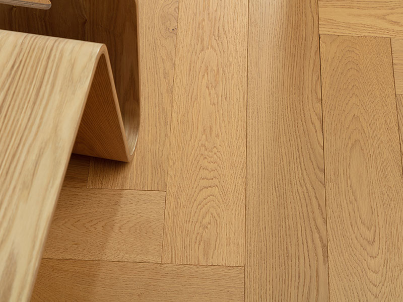 MEZOO Flooring - 25 Series Russian All-Birch - Oak Natural Herringbone MZ2531 2