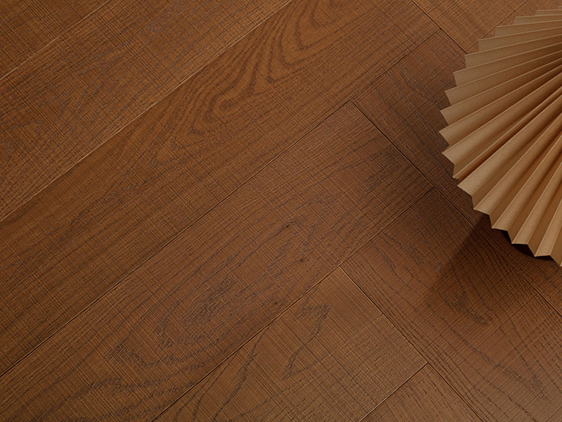 MEZOO Flooring - 25 Series Russian All-Birch - Oak Light-Smoked Herringbone MZ2534 2