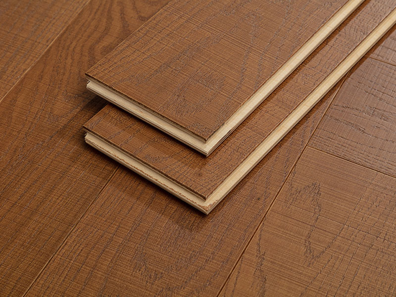 MEZOO Flooring - 25 Series Russian All-Birch - Oak Light-Smoked Herringbone MZ2534 4