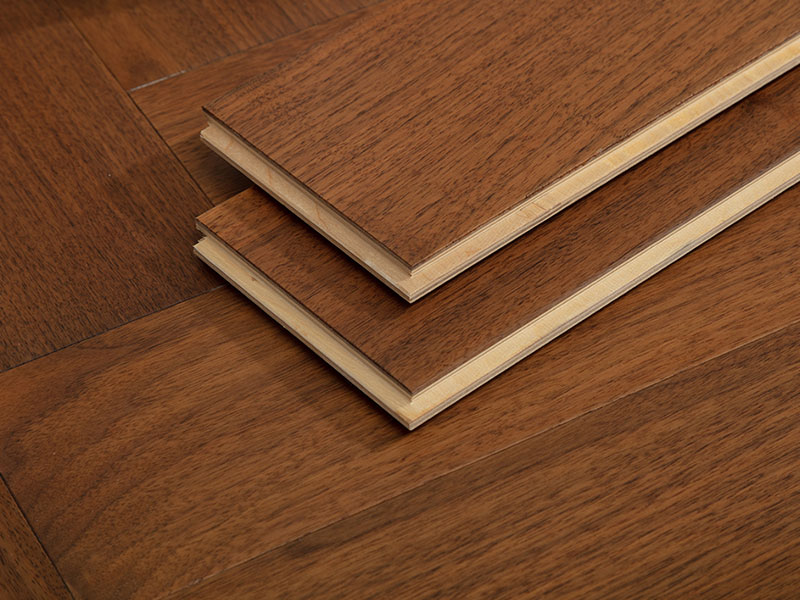 MEZOO Flooring - 25 Series Russian All-Birch - Black Walnut Herringbone (Dark) MZ2538 4