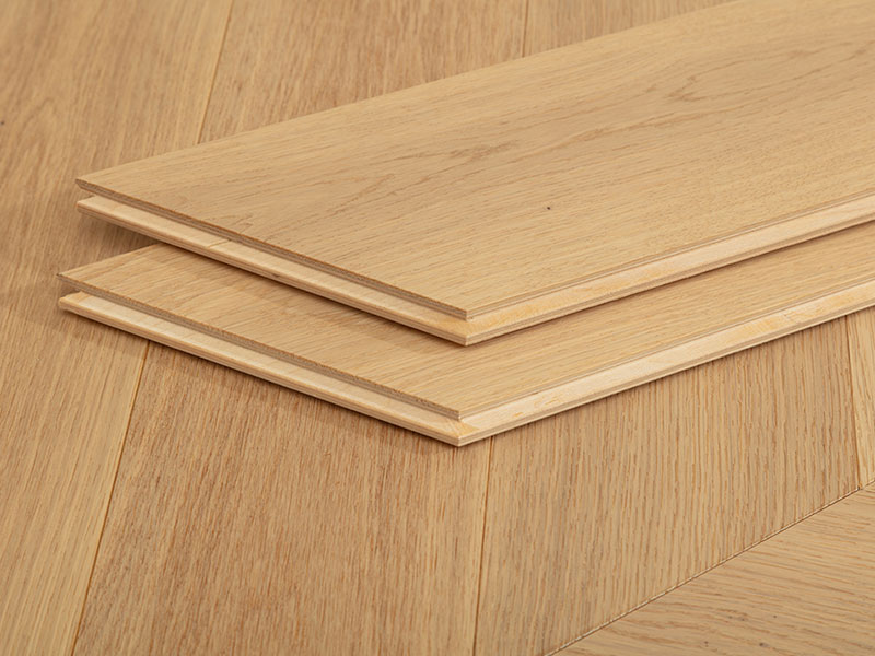 MEZOO Flooring - 25 Series Russian All-Birch - Oak Natural Chevron MZ2560 4