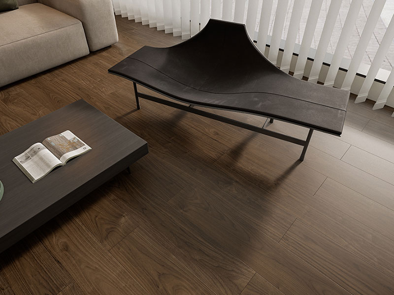 MEZOO Flooring - 55 Series Russian All-Birch - Black Walnut KY5562 2