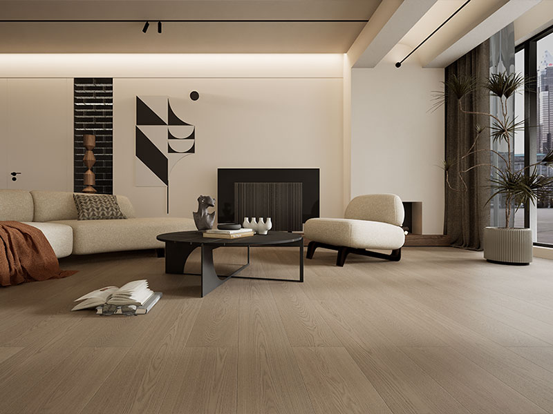 MEZOO Flooring - 55 Series Russian All-Birch - Ash KY5515