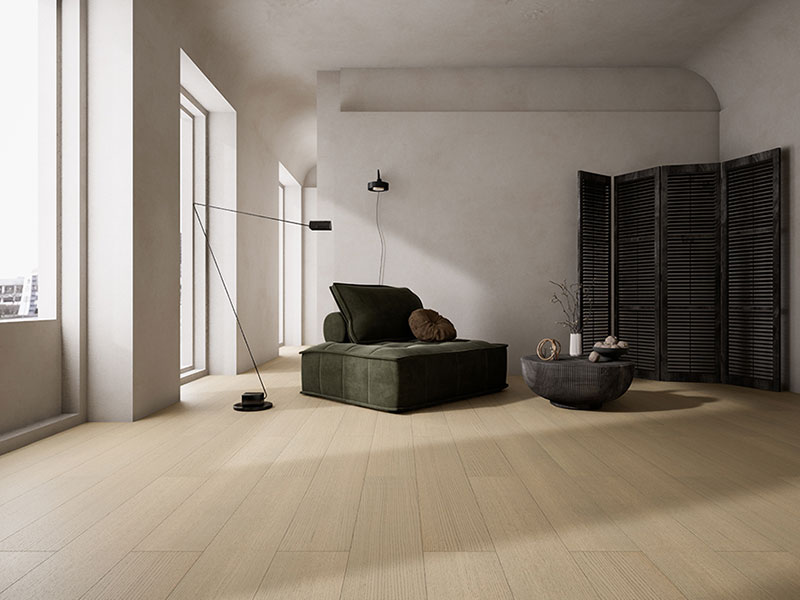 MEZOO Flooring - 55 Series Russian All-Birch - Straight-Grain Oak KY5522