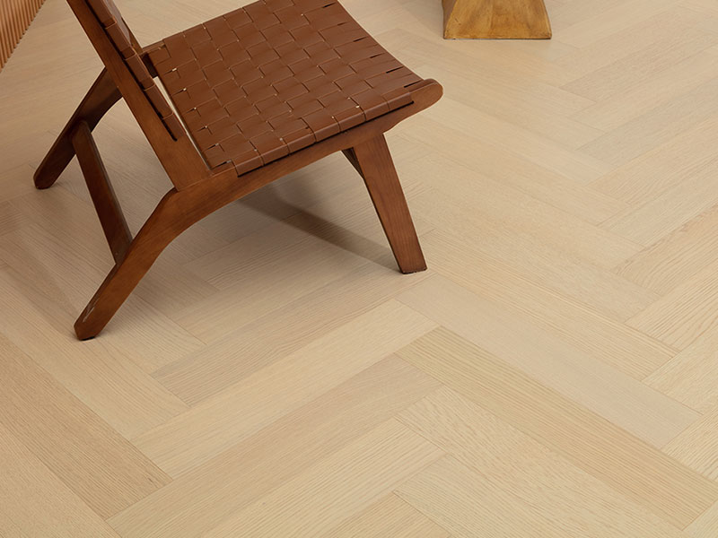 MEZOO Flooring - 99 Series Herringbone Russian All-Birch - Straight-Grain Oak KY9923