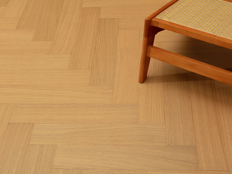 MEZOO Flooring - 99 Series Herringbone Russian All-Birch - Straight-Grain Oak KY9924 2