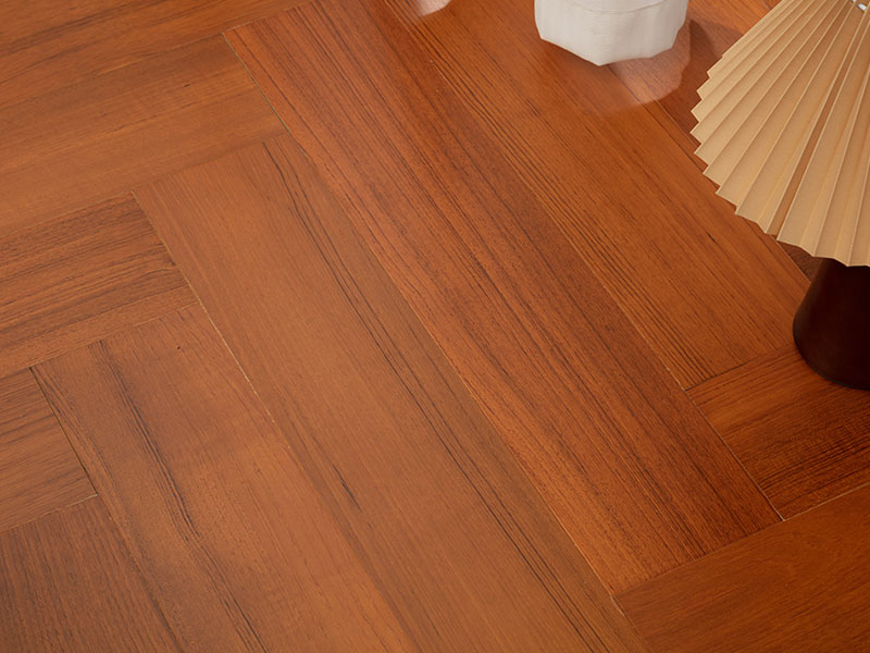 MEZOO Flooring - 99 Series Herringbone Russian All-Birch - Teak KY9933 3
