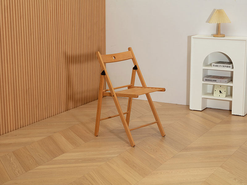 MEZOO Flooring - 99 Series Chevron Russian All-Birch - Oak KY9951