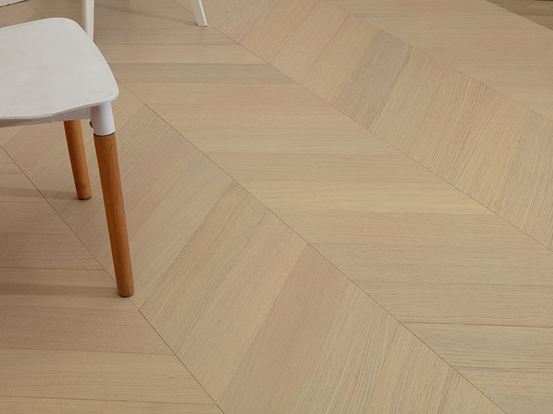 MEZOO Flooring - 99 Series Chevron Russian All-Birch - Straight-Grain Oak KY9953 2