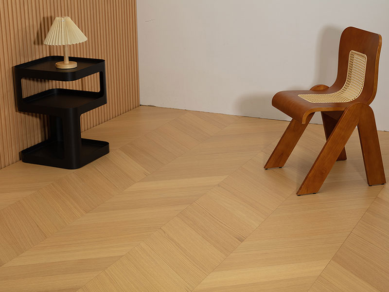 MEZOO Flooring - 99 Series Chevron Russian All-Birch - Straight-Grain Oak KY9954 2