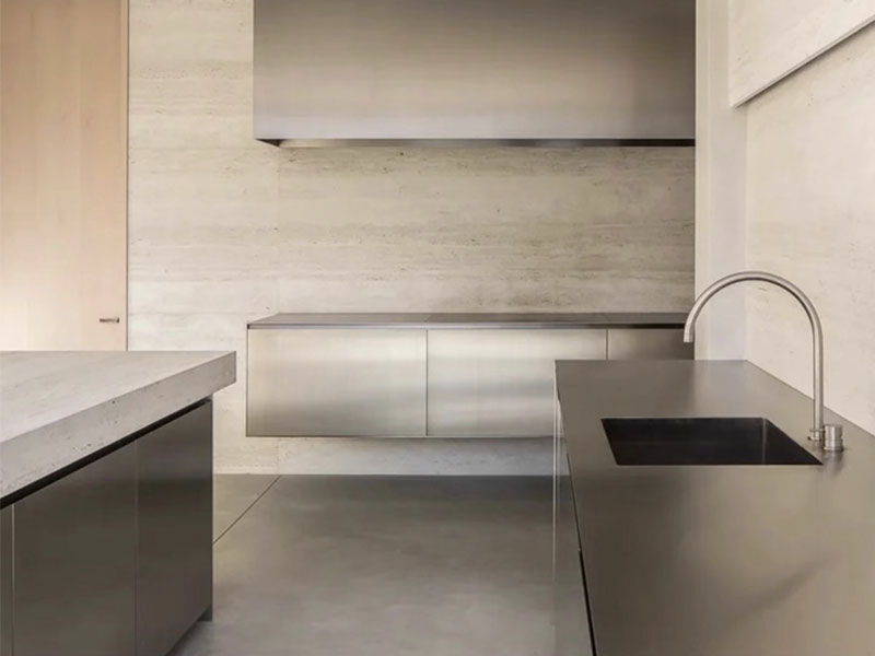 Zhiwu Tile - Beige Travertine Tile - Living / Hotel Lobby / Bathroom Wall Tile - Full-Body 700x1500 4