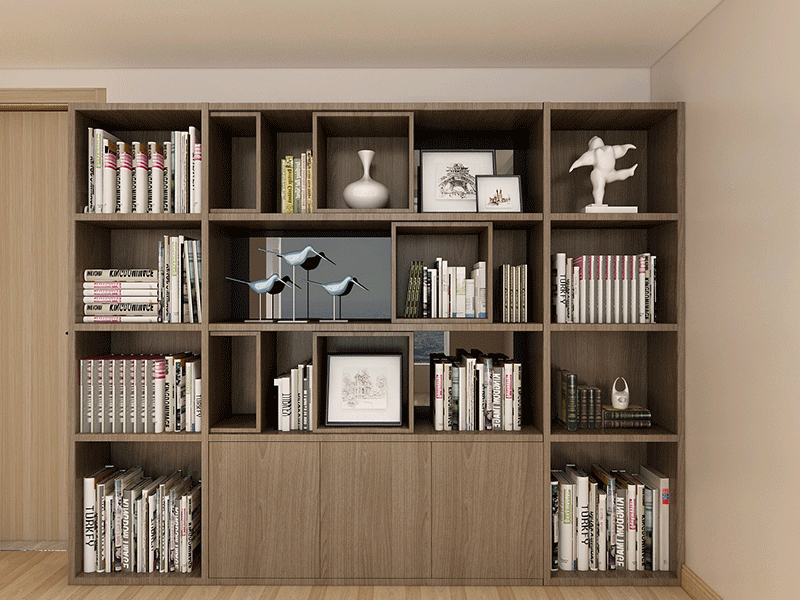 Molan Custom Cabinets [Whole-Home Package] - 3BR1LR Package A - Master Wardrobe + Second Wardrobe + Bookcase + TV Cabinet + Shoe Cabinet + Balcony Cabinet 4