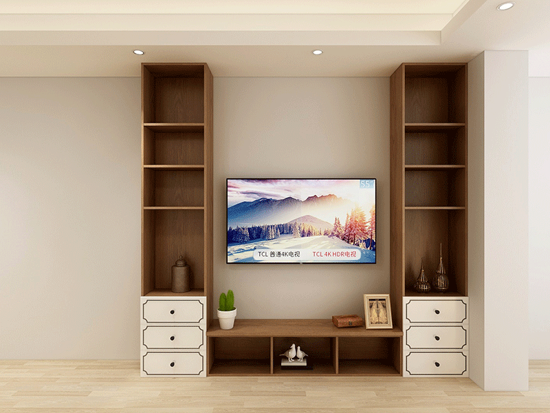 Molan Custom Cabinets [Whole-Home Package] - 3BR1LR Package A - Master Wardrobe + Second Wardrobe + Bookcase + TV Cabinet + Shoe Cabinet + Balcony Cabinet 3