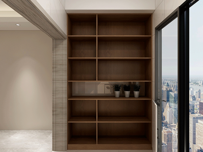 Molan Custom Cabinets [Whole-Home Package] - 3BR1LR Package A - Master Wardrobe + Second Wardrobe + Bookcase + TV Cabinet + Shoe Cabinet + Balcony Cabinet 6