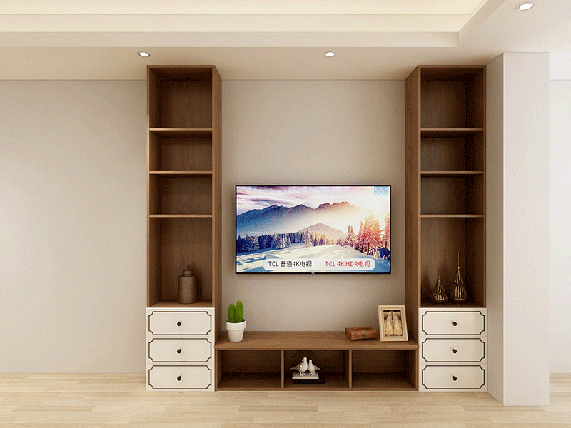Molan Custom Cabinets [Whole-Home Package] - 3BR1LR Package B - Master Wardrobe + Second Tatami + Bookcase + TV Cabinet + Shoe Cabinet + Balcony Cabinet 2