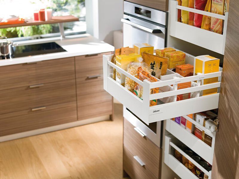 BRUNHOME - Hardware - Blum White Square-Rail Deluxe Drawer
