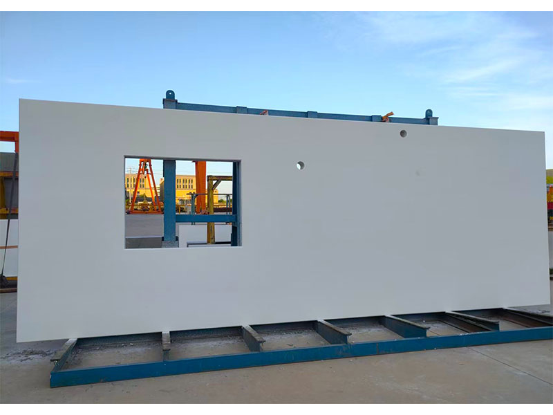 AkoeTech Prefab Building - [Exterior] Lightweight High-Strength Inorganic Facing Panel (Non-Load-Bearing) Silica-Bead Aggregate 2