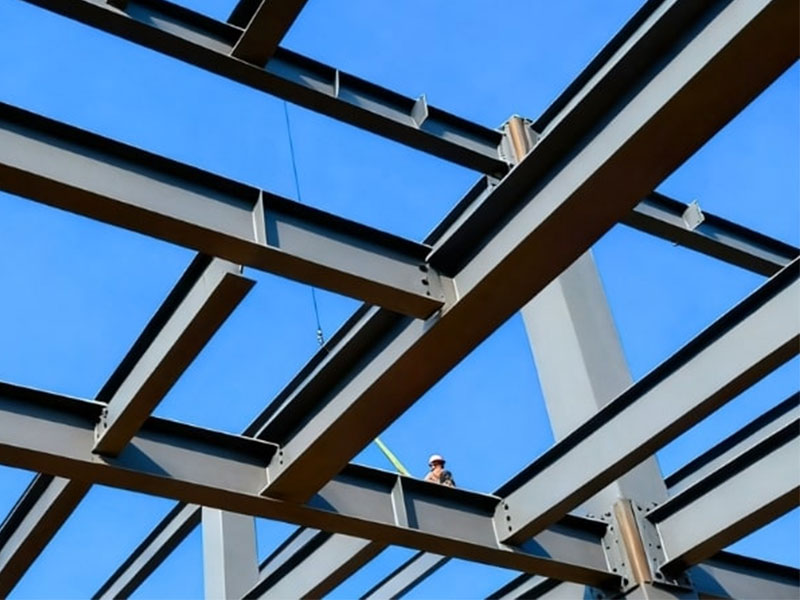 AkoeTech Prefab Building - [Steel Support] Load-Bearing Support System 6