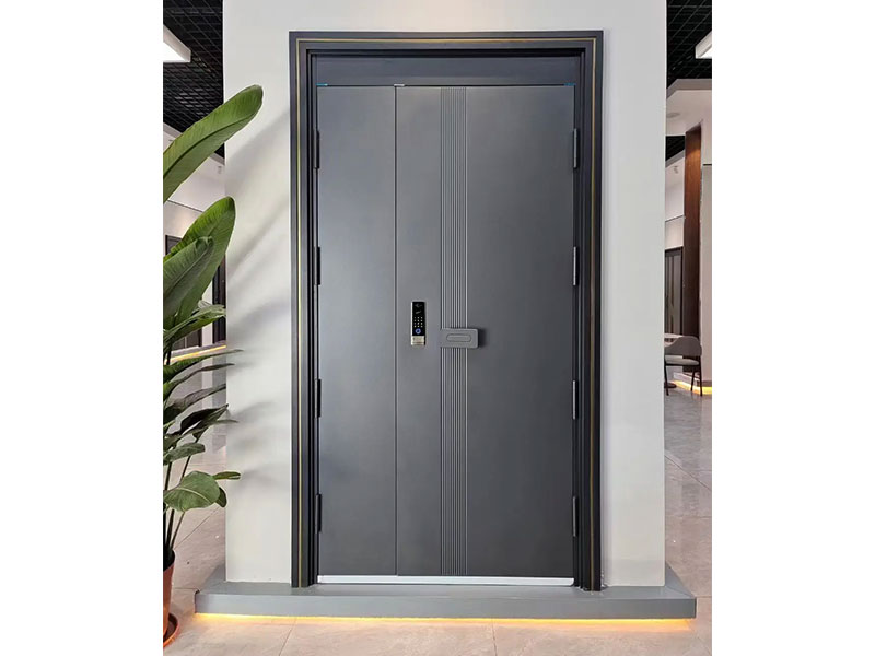 AkoeTech Prefab Building - [Doors & Windows] Aluminum Lacquered Entry Door / Steel Lacquered Door