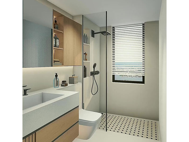 AkoeTech Prefab Building - [Interior] Bathroom System 3